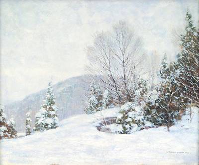 Snowy Hillside by Robert Hogg Nisbet - Auction record, sale price, and art valuation. Compare with similar artists and explore comparable artworks.