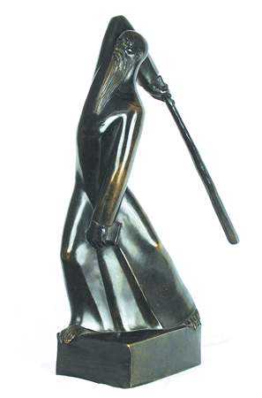 Old Testament Figure by George Manuel Aarons - Auction record, sale price, and art valuation. Compare with similar artists and explore comparable artworks.