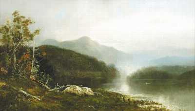 Morning Mist, Lake George
