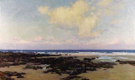 Along the Coast by John Noble Barlow - Auction record, sale price, and art valuation. Compare with similar artists and explore comparable artworks.