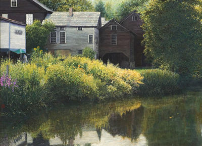 Sample artwork by Wally Ames (Born 1942), known for still life and rural landscape painting - View similar artists and auction records