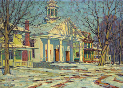 Winter in Woodstock