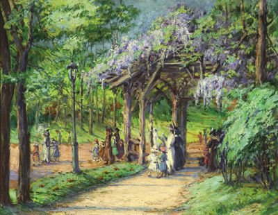 Wisteria Pergola, Central Park