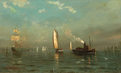 Late Afternoon, East River