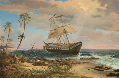 Wreck of the Caspian, Cuba, 1865