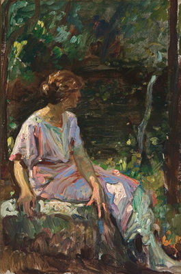 Woman in the Garden