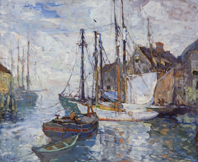 "An Unfrequented Harbor, Cape Ann"