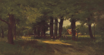 "A Country Road, Berlin, Connecticut" by Roswell Morse Shurtleff - Auction record, sale price, and art valuation. Compare with similar artists and explore comparable artworks.