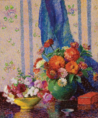 "Zinnias and Petunias"