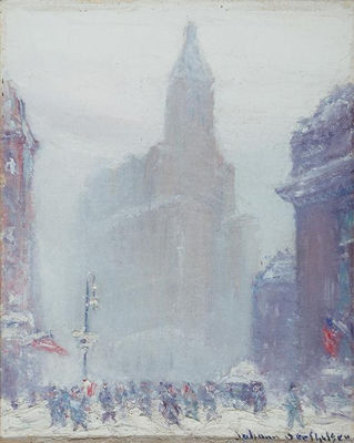 Beginning of Broadway, (The Standard Oil Building)