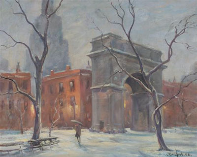 Washington Square, Winter