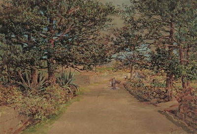 ALONG THE ROAD, BERMUDA