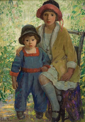 "JUST KIDS" by Pauline Lennards Palmer - Auction record, sale price, and art valuation. Compare with similar artists and explore comparable artworks.