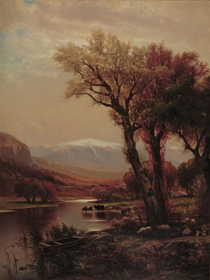 MOUNT WASHINGTON FROM THE SACO VALLEY
