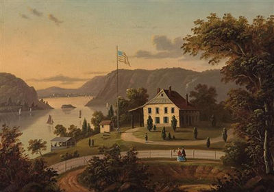 WASHINGTON'S HEADQUARTER, NEWBURGH, NEW YORK AND A VIEW SOUTH FROM COLD SPRING (A PAIR) by Victor De Grailly - Auction record, sale price, and art valuation. Compare with similar artists and explore comparable artworks.