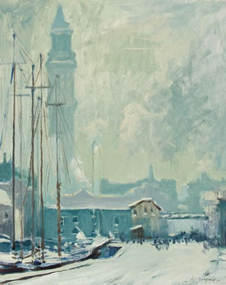 T Wharf and Custom House Tower