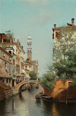 Canal Scene, Venice