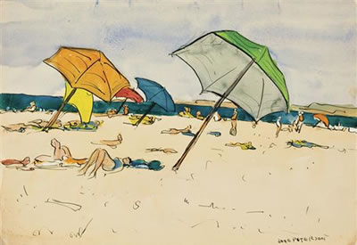 The Beach (Late Afternoon Sun)