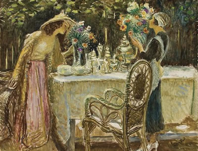 Tea In the Garden