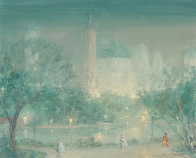 Central Park, Looking Toward 5th Ave and 59th St