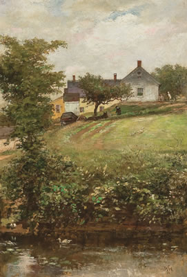 View of the Ames Family Home
