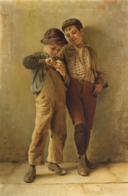 One For Two by Karl Witkowski - Auction record, sale price, and art valuation. Compare with similar artists and explore comparable artworks.