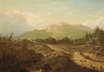 Road on a Hillside