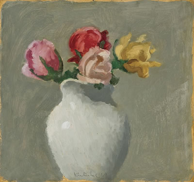 Roses by Robert Moore Kulicke - Auction record, sale price, and art valuation. Compare with similar artists and explore comparable artworks.
