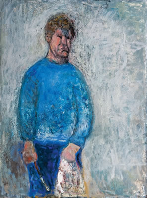 Portrait of Gandy Brodie: Self-portrait