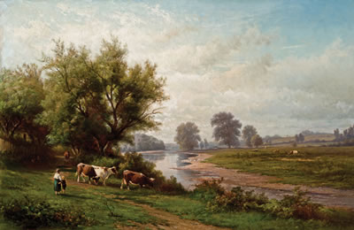 Landscape with Cattle
