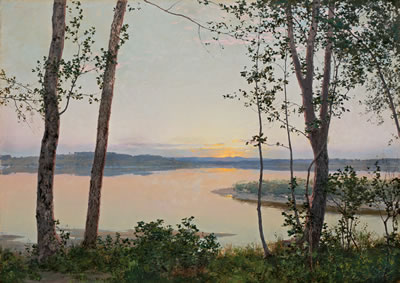 Sunrise over the Lake