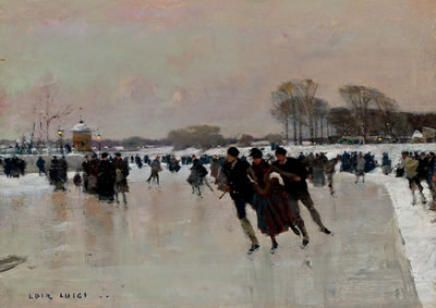 Les Patineurs at Bois de Boulogne