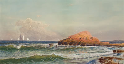 "Little Bass Rock, Narragansett, Rhode Island"