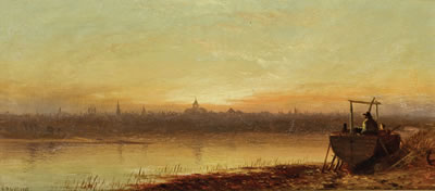 New Bedford View at Sunset