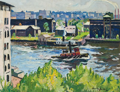 Tugboat on the River