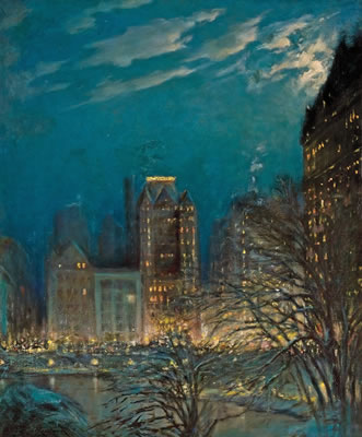 Evening in New York City