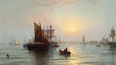 Summer Morning, New York Bay