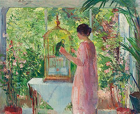 On the Porch by Henry R Rittenberg - Auction record, sale price, and art valuation. Compare with similar artists and explore comparable artworks.