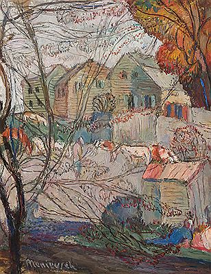 Houses in Autumn