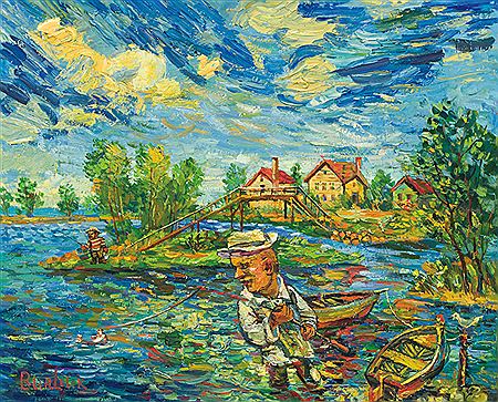 Fishermen and Boats