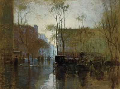 Rainy Day, New York