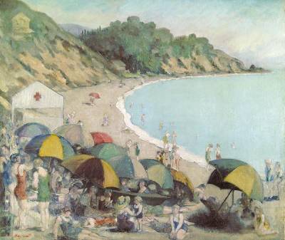 At the Beach by Everett Lloyd Bryant - Auction record, sale price, and art valuation. Compare with similar artists and explore comparable artworks.
