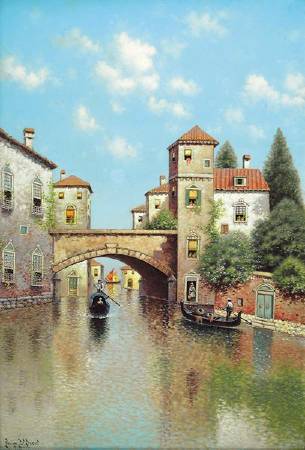 Gondolas on the Canal