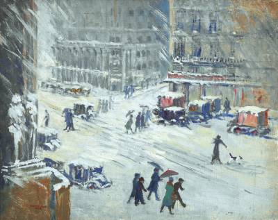 New York City in Snow