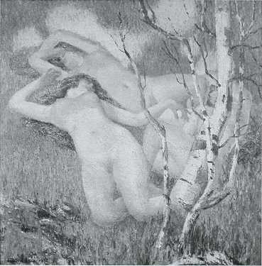 Nudes on a Hillside