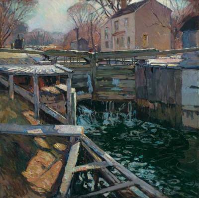 Canal Lock, New Hope, Pennsylvania