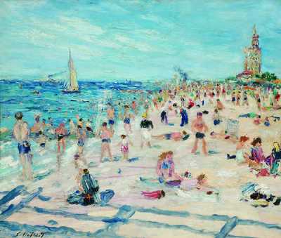 Summer Day at coney Island