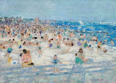 Beach at Coney Island