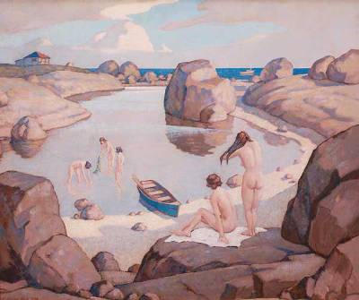 Nudes in an Inlet