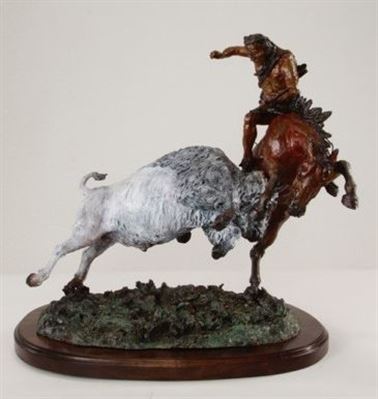 Big Medicine by Jay Contway - Auction record, sale price, and art valuation. Compare with similar artists and explore comparable artworks.